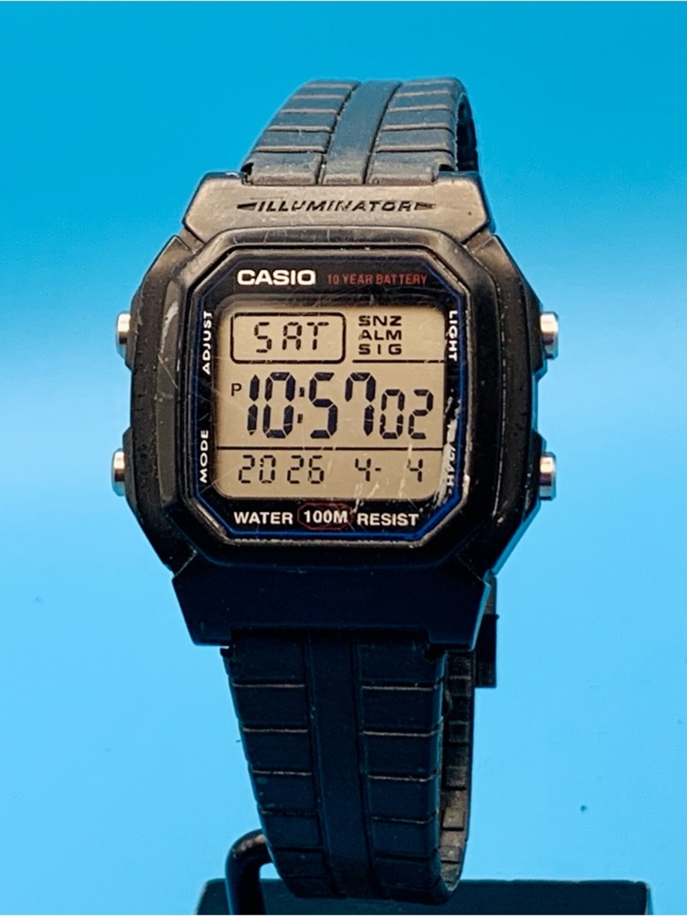 CASIO W-800H (3240) Men’s Digital Watch Chrono Backlight Alarm Dual Time Working